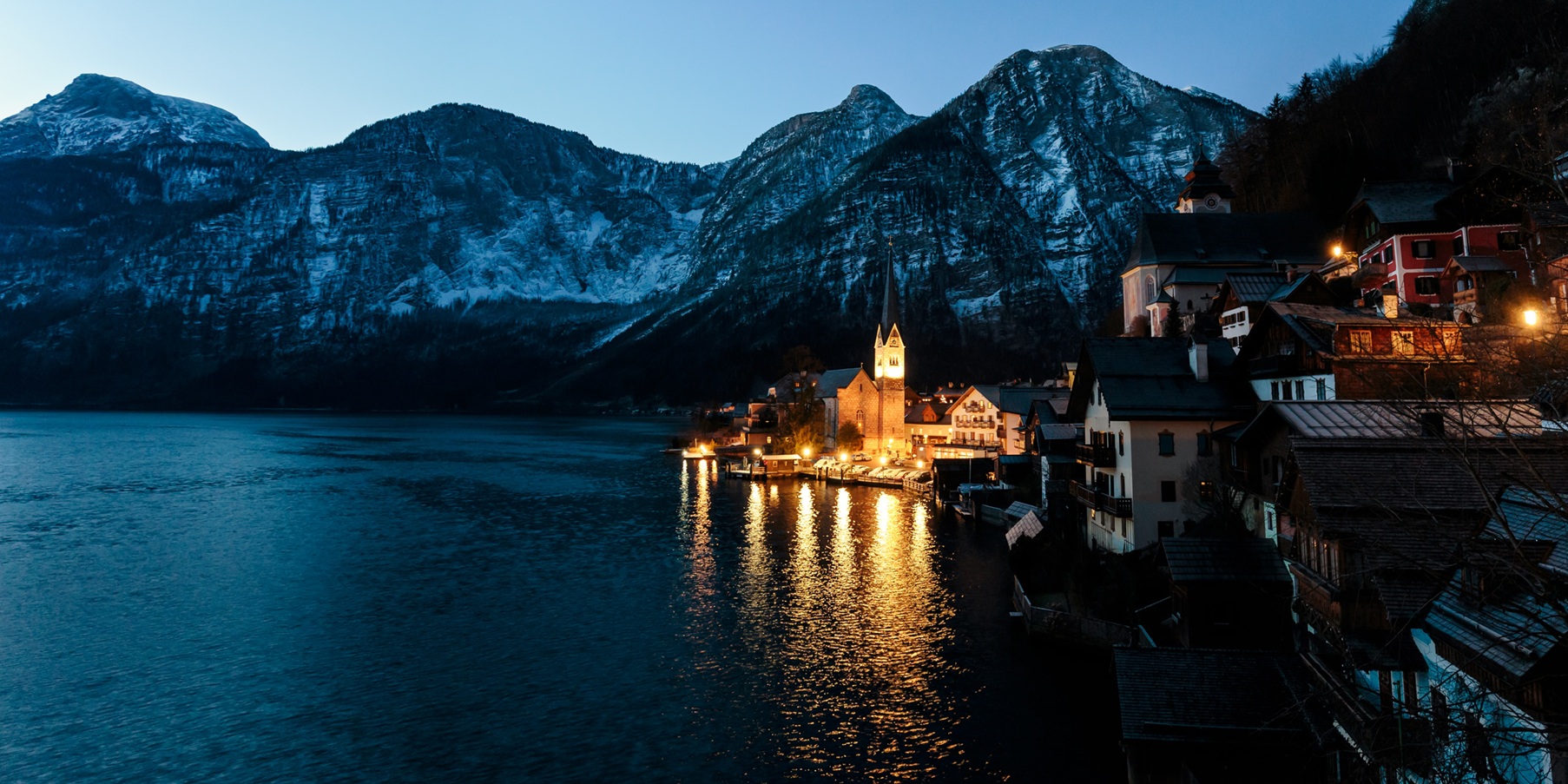 Hallstat Night View